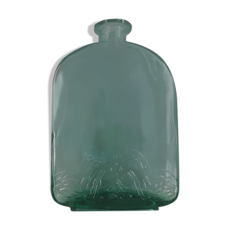 Bouteille de liqueur années 30 en verre