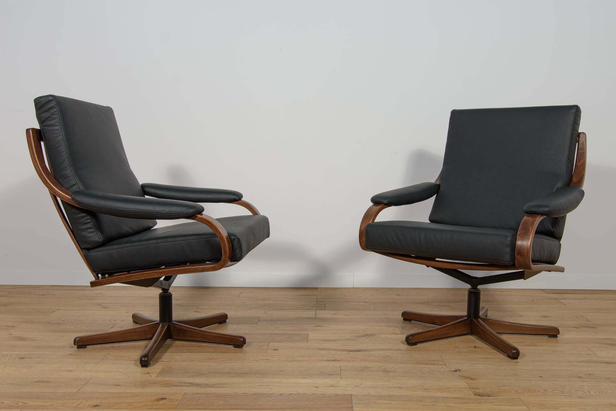 Office Armchairs from Soda Galvano, Norway, 1960s, set of 2
