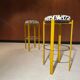 Paire de tabourets de bar vintage vers 1980