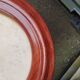 Somno chevet empire ancien avec plateau marbre