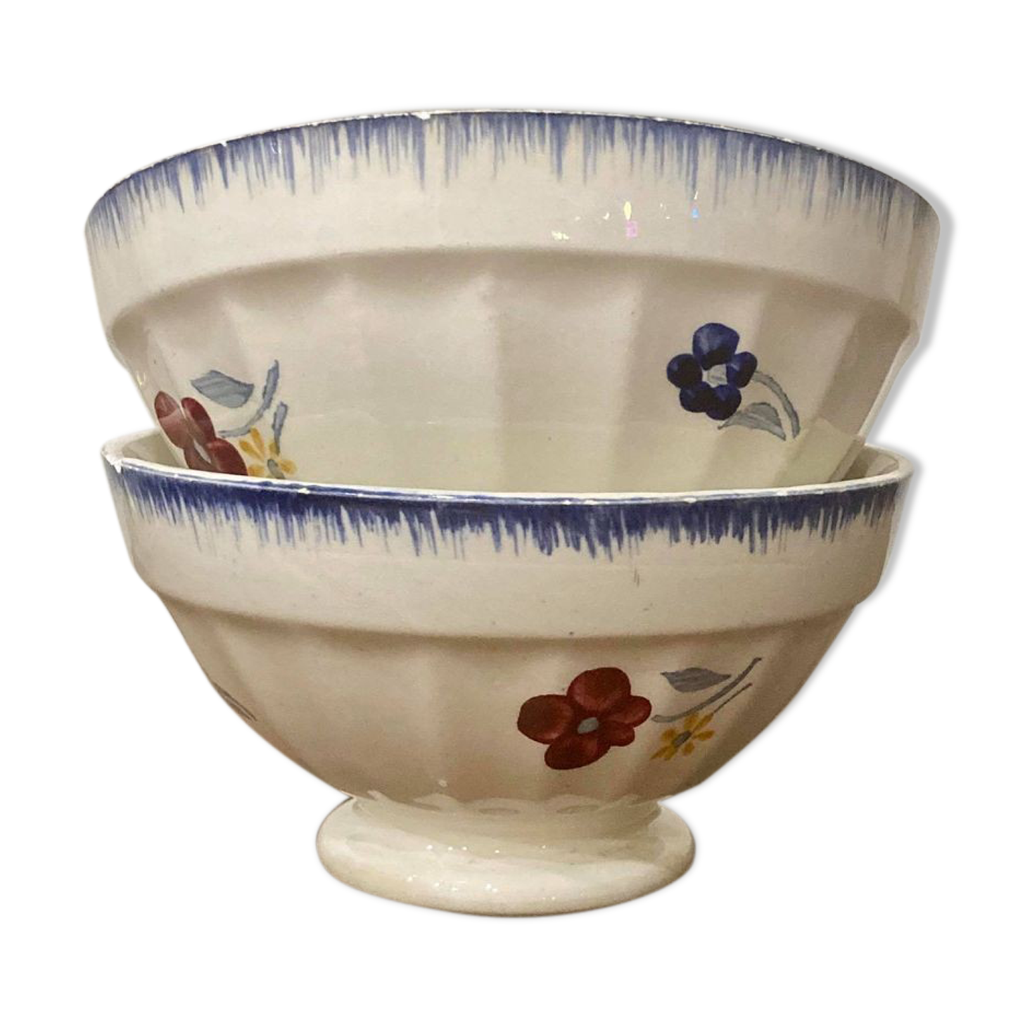 Set of 2 Digoin bowls