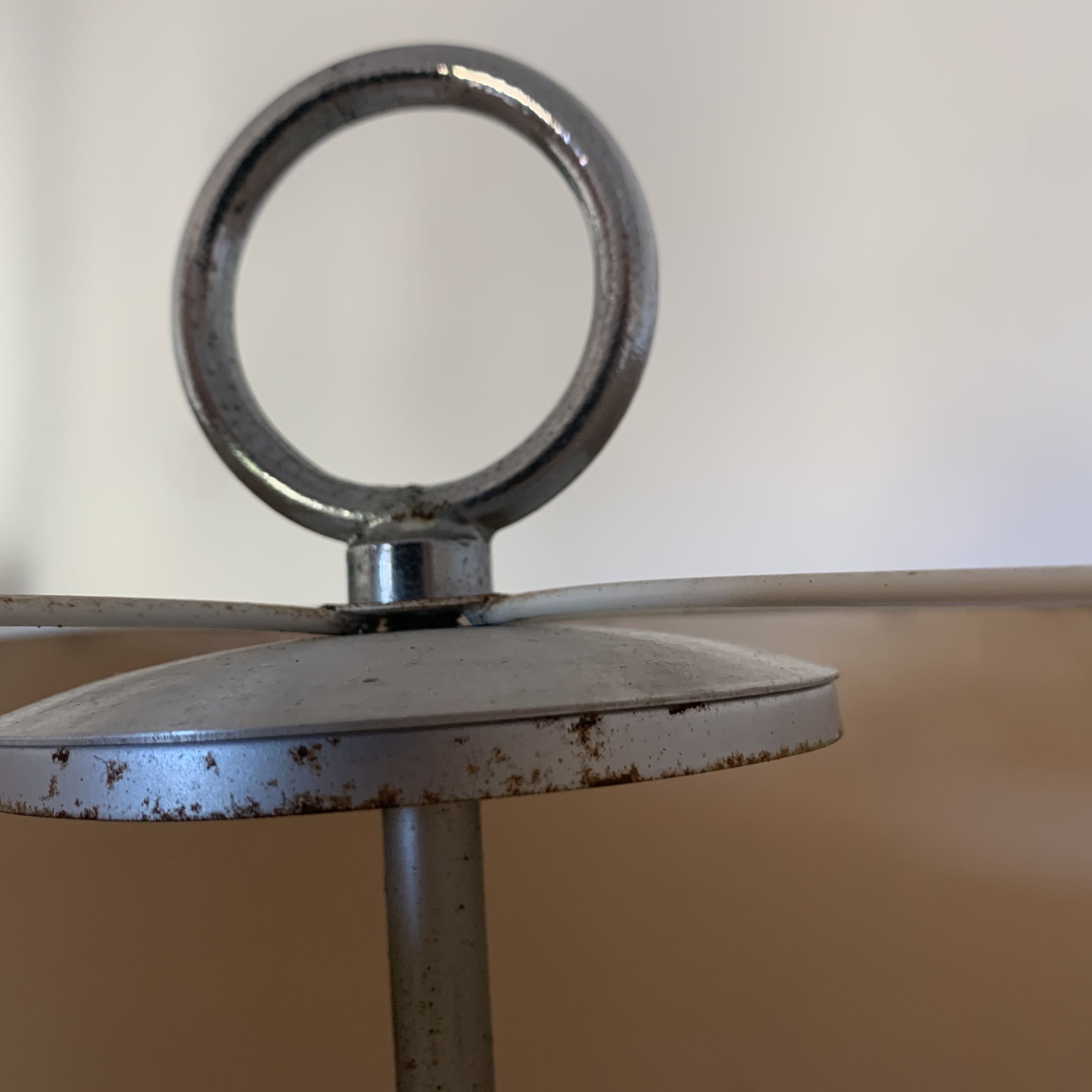 Vintage chrome floor lamp