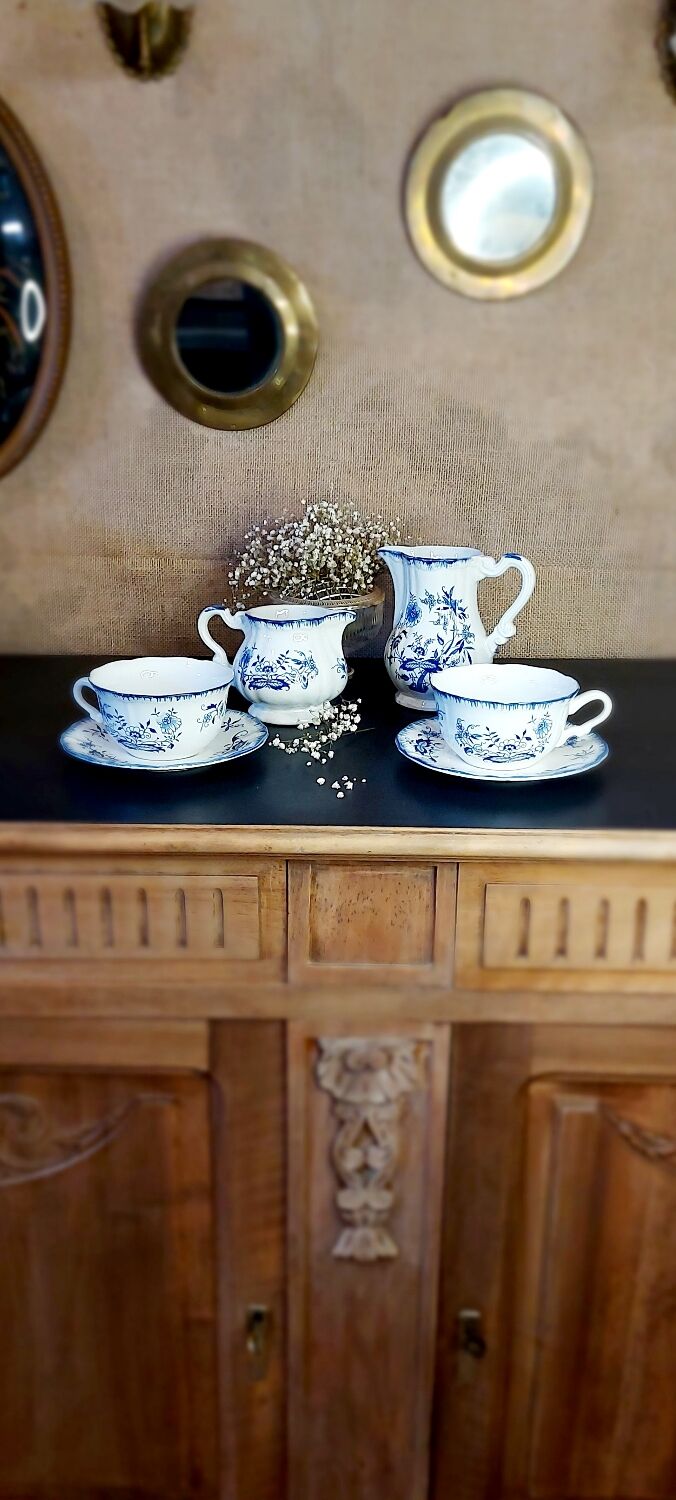 Lancaster tea set from Sarreguemines