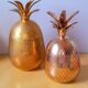 Brass pineapple ice buckets 70s