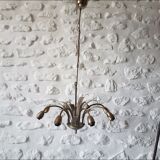 Ideal metal chandelier palm foliage