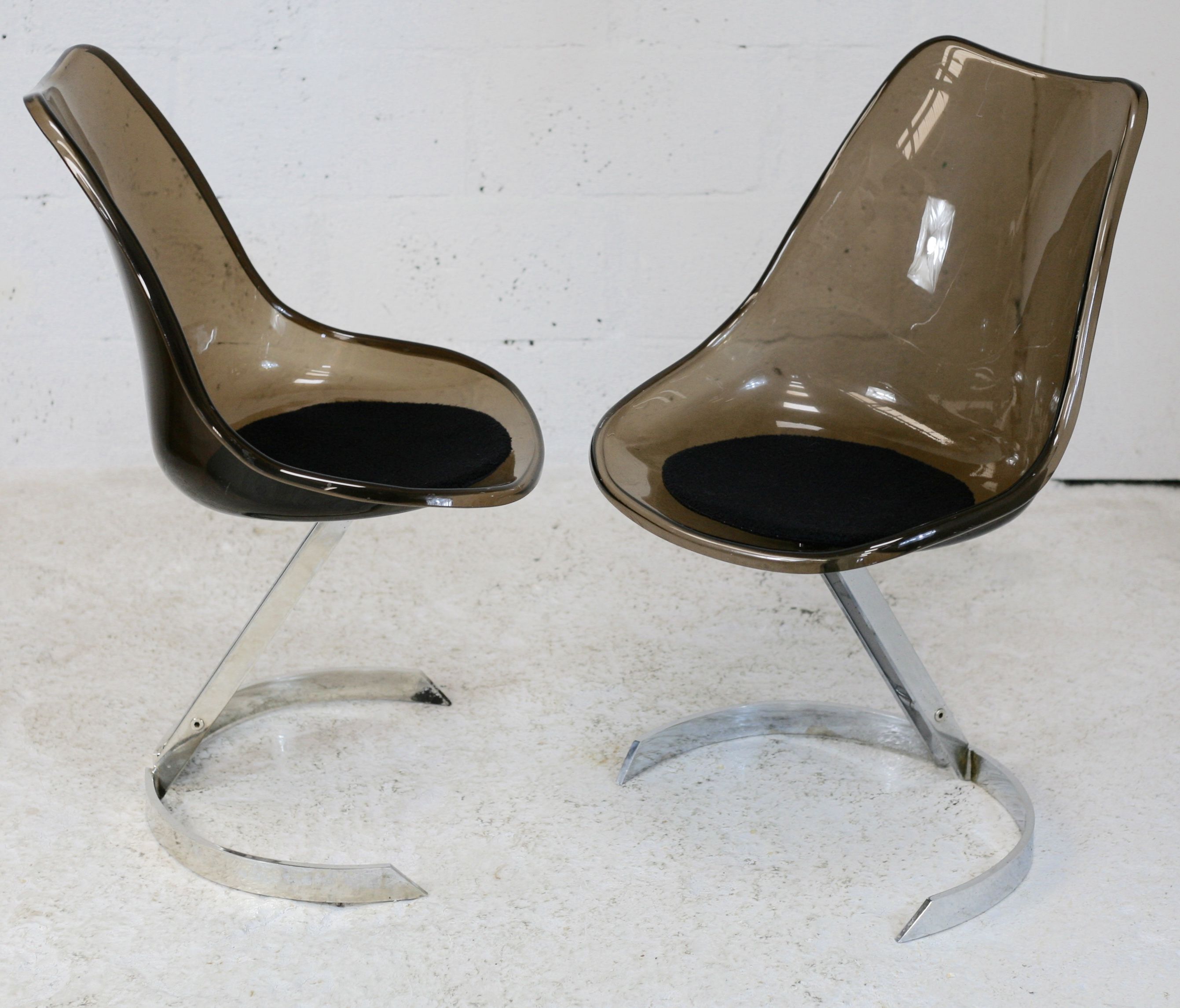 Pair of "space age" chairs