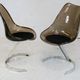 Pair of "space age" chairs