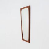 Minimalistic designed Mid-Century Danish Mirror in teak, 1960s