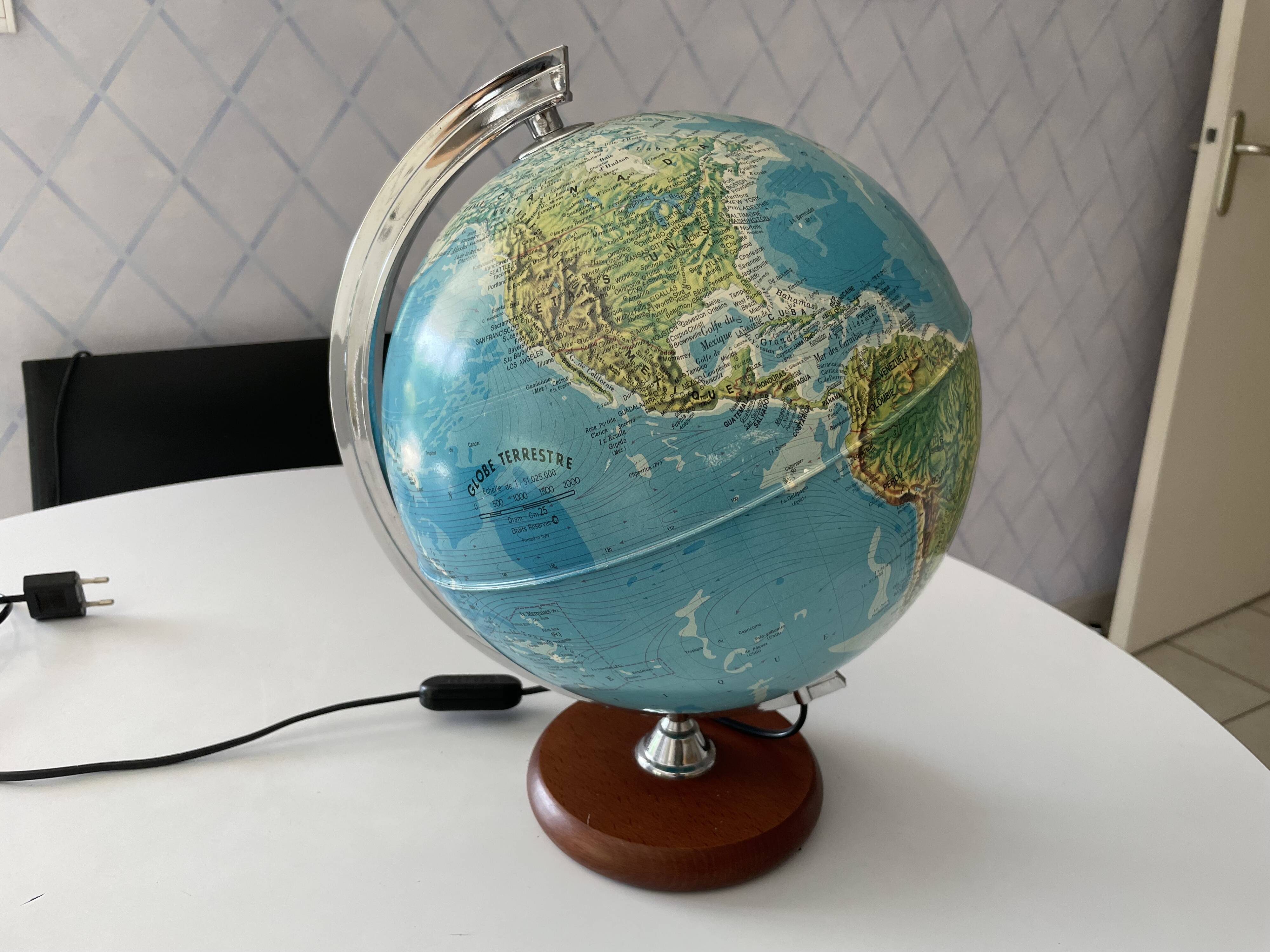 Tecnodidattica terrestrial globe