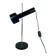 60s black and chrome adjustable spot desk lamp