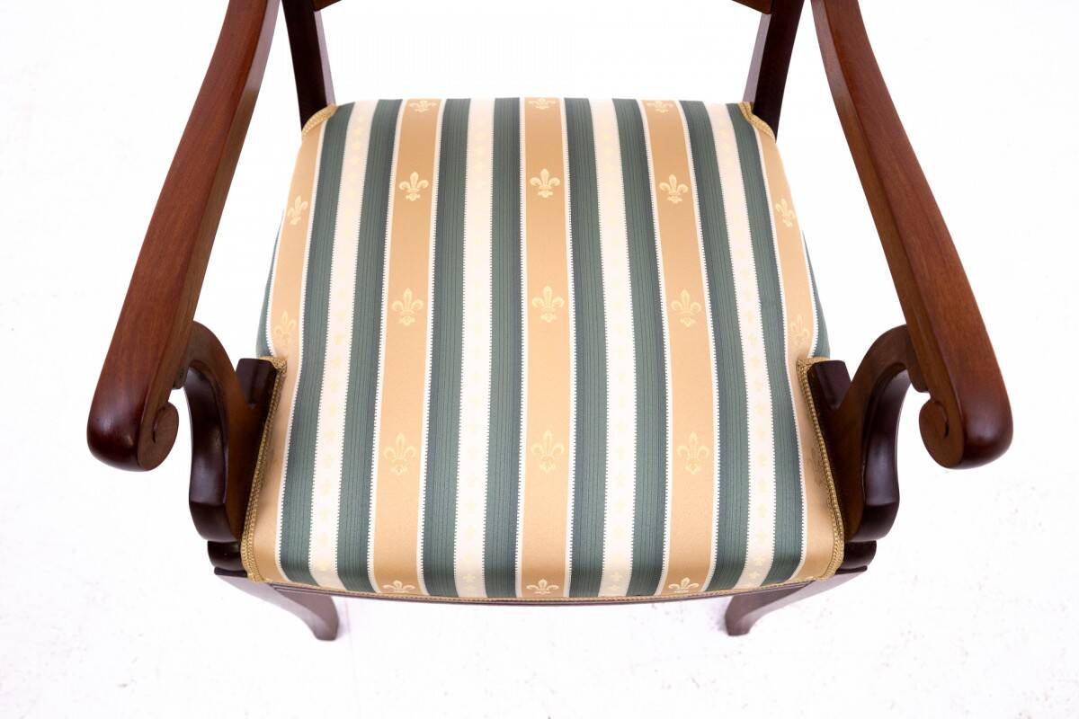 Armchairs, Northern Europe, circa 1890. After renovation.