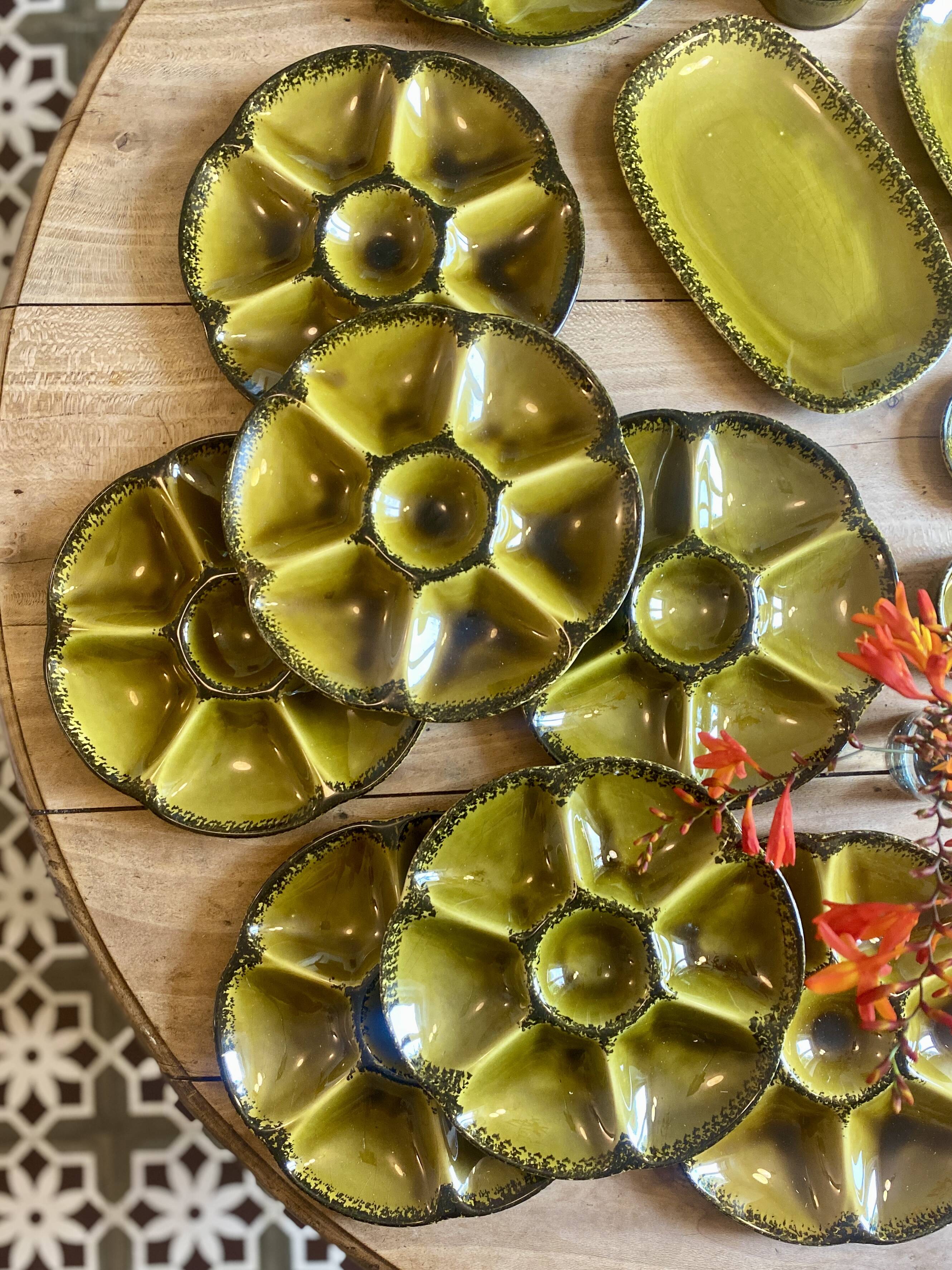 Vintage oyster or shellfish service from Maison Gien