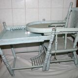 Chaise haute ancienne