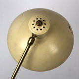 Midcentury Italian lacquer and brass table lamp from 50s