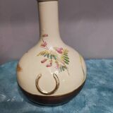 Sarreguemines earthenware vase
