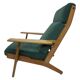 Hans Wegner GE290 highback armchair for Getama 1960s