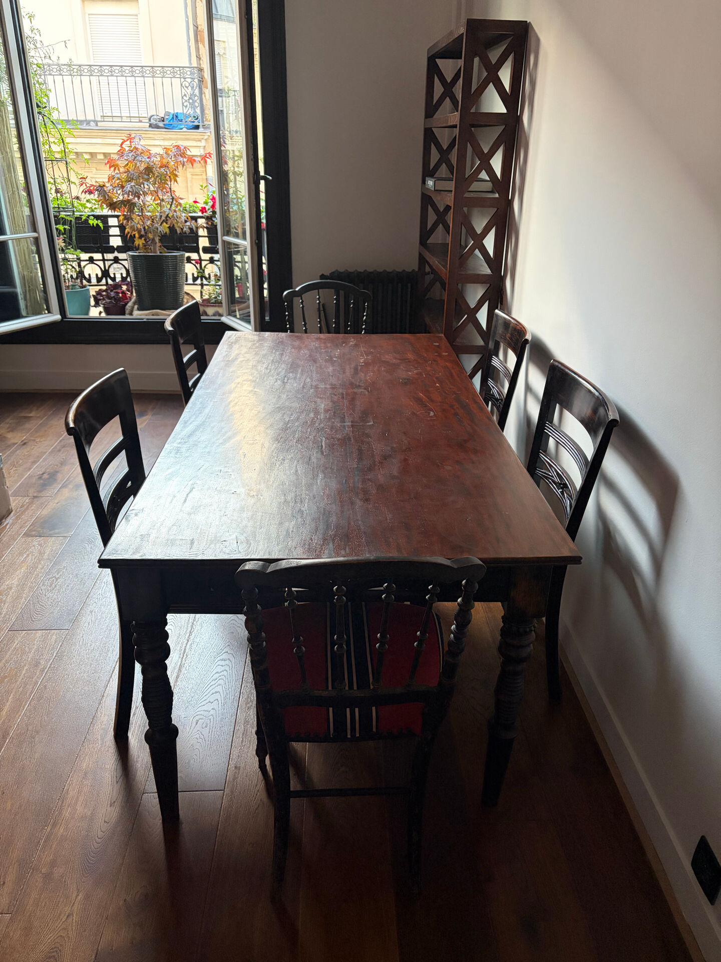 Table and chairs