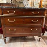 Mahogany chest of drawers 1800