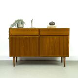 Buffet danois en teck avec tiroirs d'Omann Jun, 1970s