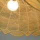 very beautiful mid century modern cocoon PENDANT LIGHT 1970s