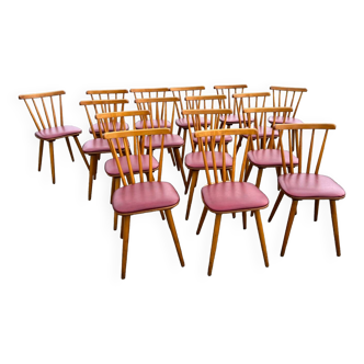 Lot de 16 chaises scandinaves