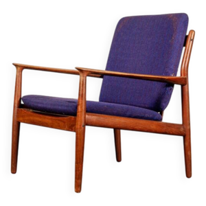 Fauteuil en teck arne - vodder