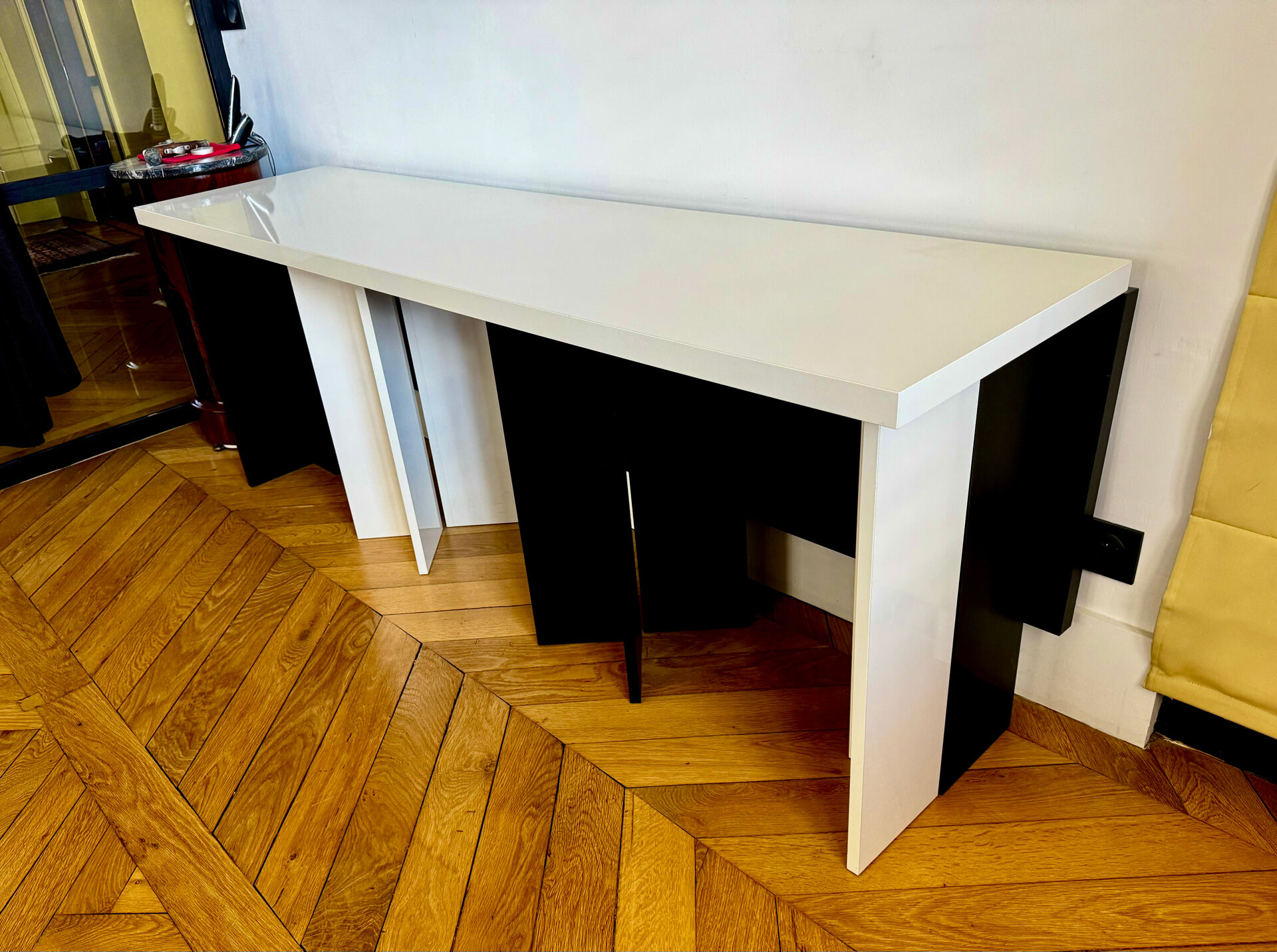 Transformable console dining table — Buren inspiration — 2016