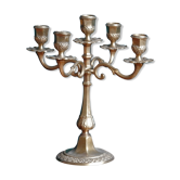 Brass chandelier, French candelabra of the 30s