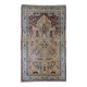 Handmade antique prayer Persian Kerman Lavar rug 90cm x 146cm 1880s