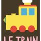 Affiche kids Train - A3
