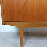 Vintage Scandinavian teak wall unit
