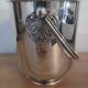 Christofle silver-plated metal ice bucket