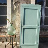 Armoire parisienne patine ancienne menthe