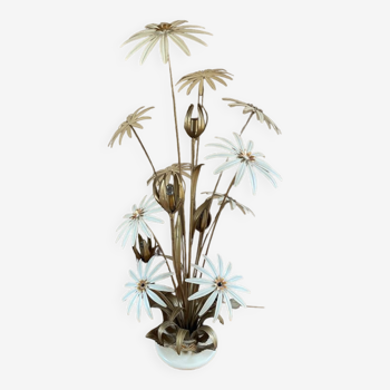 Floor lamp Flowers by Hans Kogl for house Jansen 70s