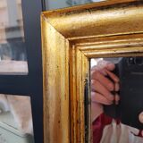 Miroir " doré patiné " classique et moderne  130 cm x 70 cm