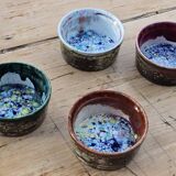 4 ramekins, handcrafted Morvan ceramics