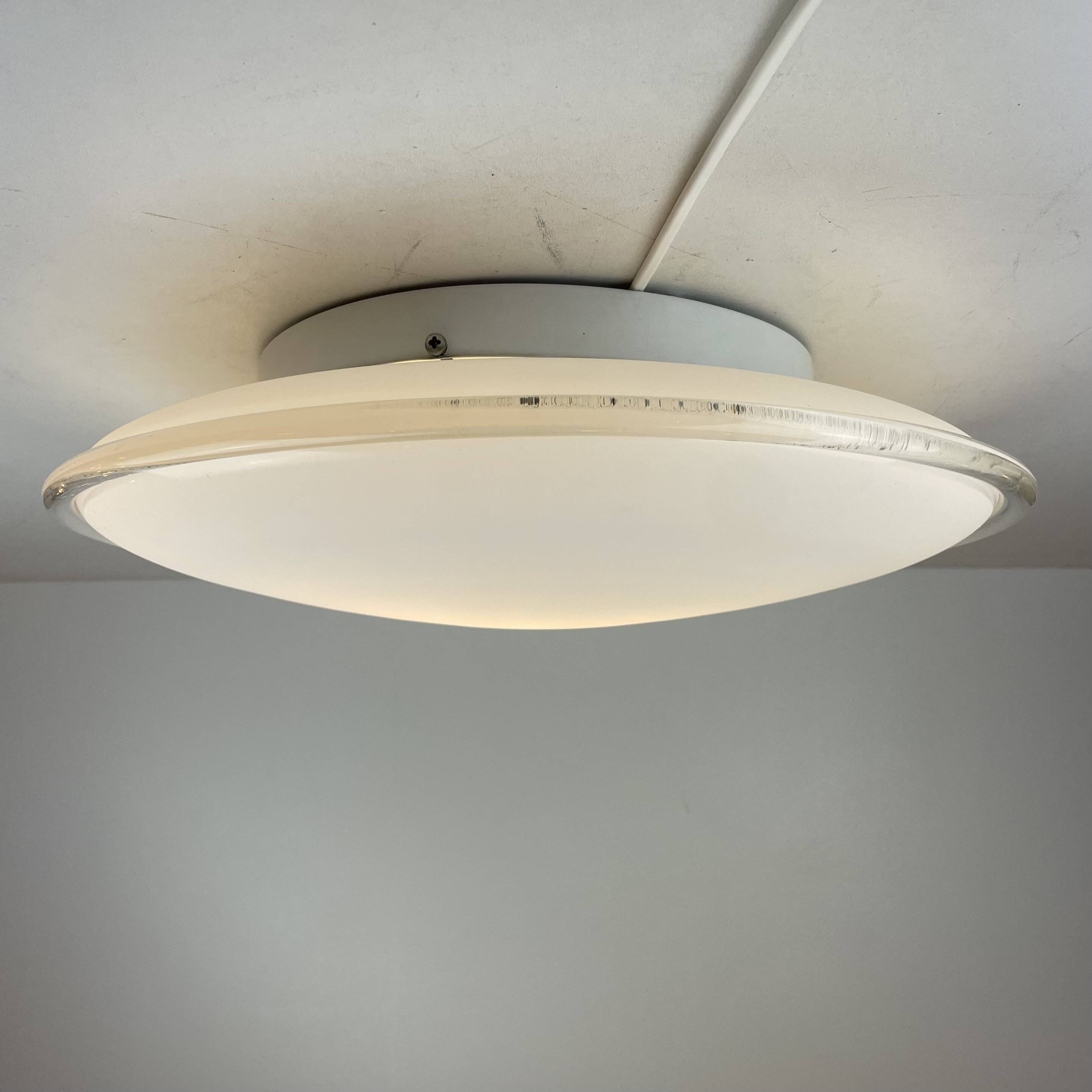 Candida, Murano Ceiling Lamp by Murano Luce, Italy, 1990s