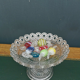 Candy cup molded glass pressed