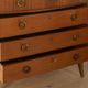 Classic chest of drawers from the 1920s in dark brown
