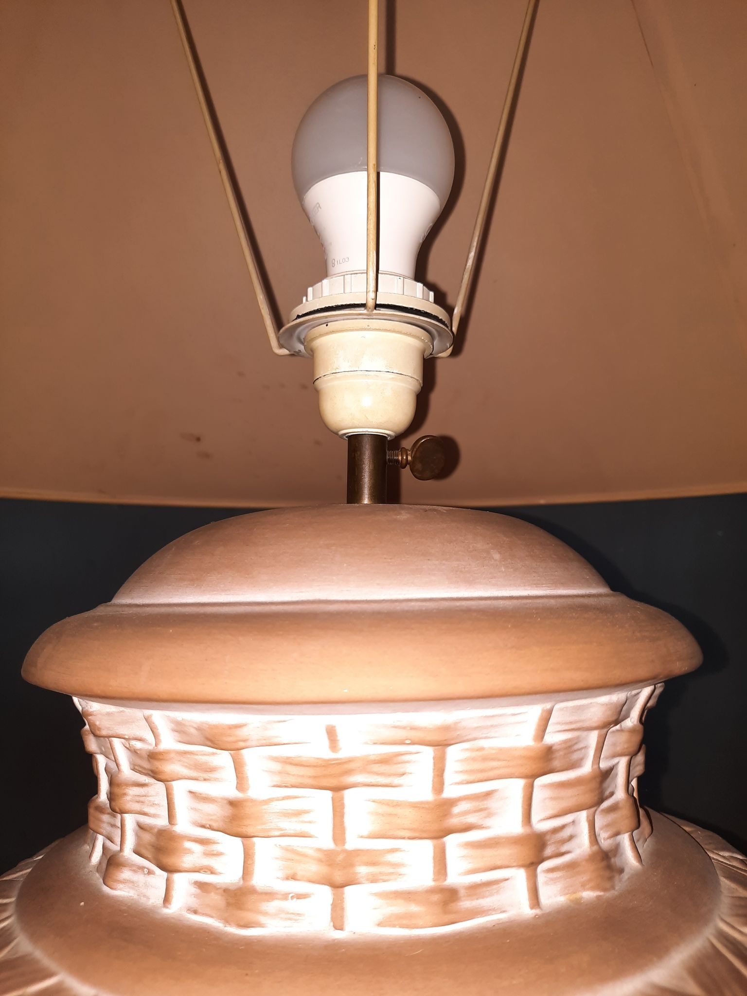 Paire de lampe decorative