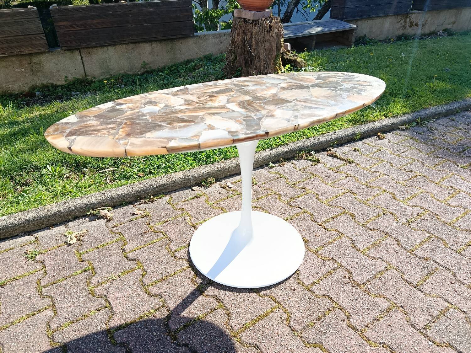 Vintage side table DLG Saarinen/Knoll