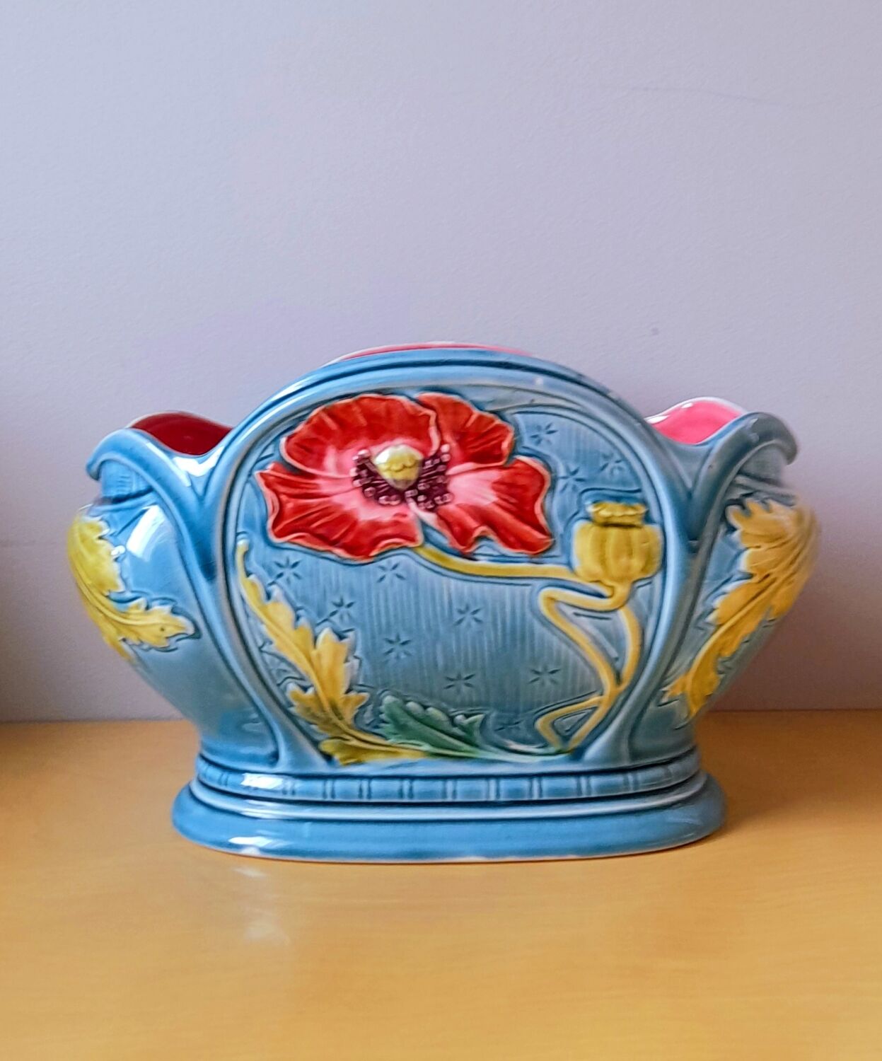 Sarreguemines slip planter