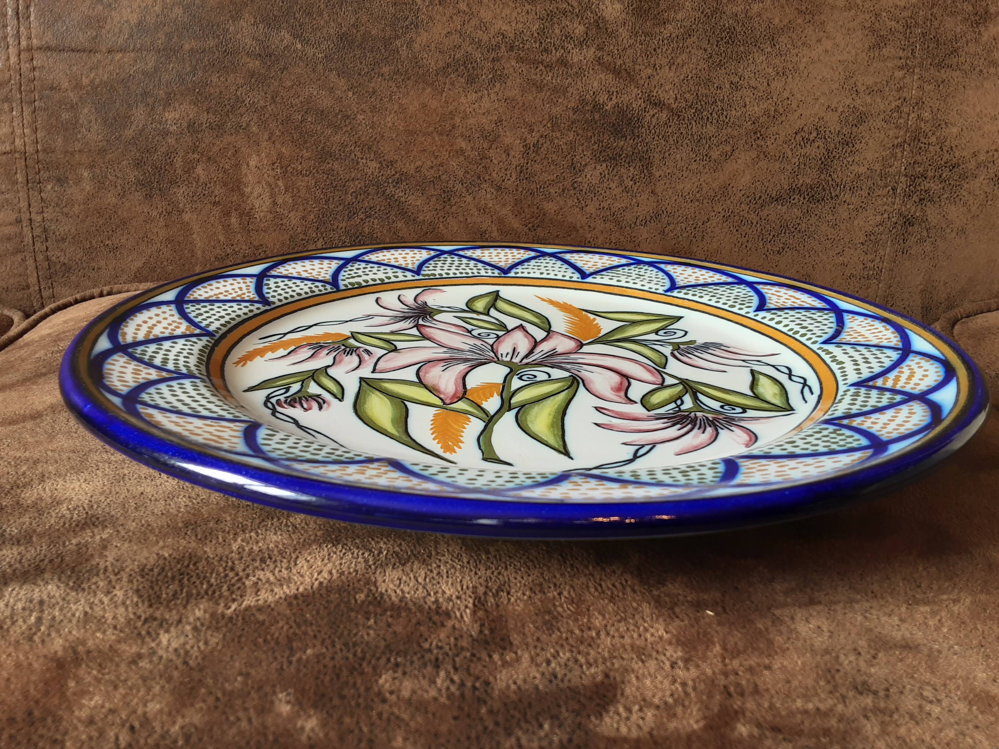 Original ceramic plate