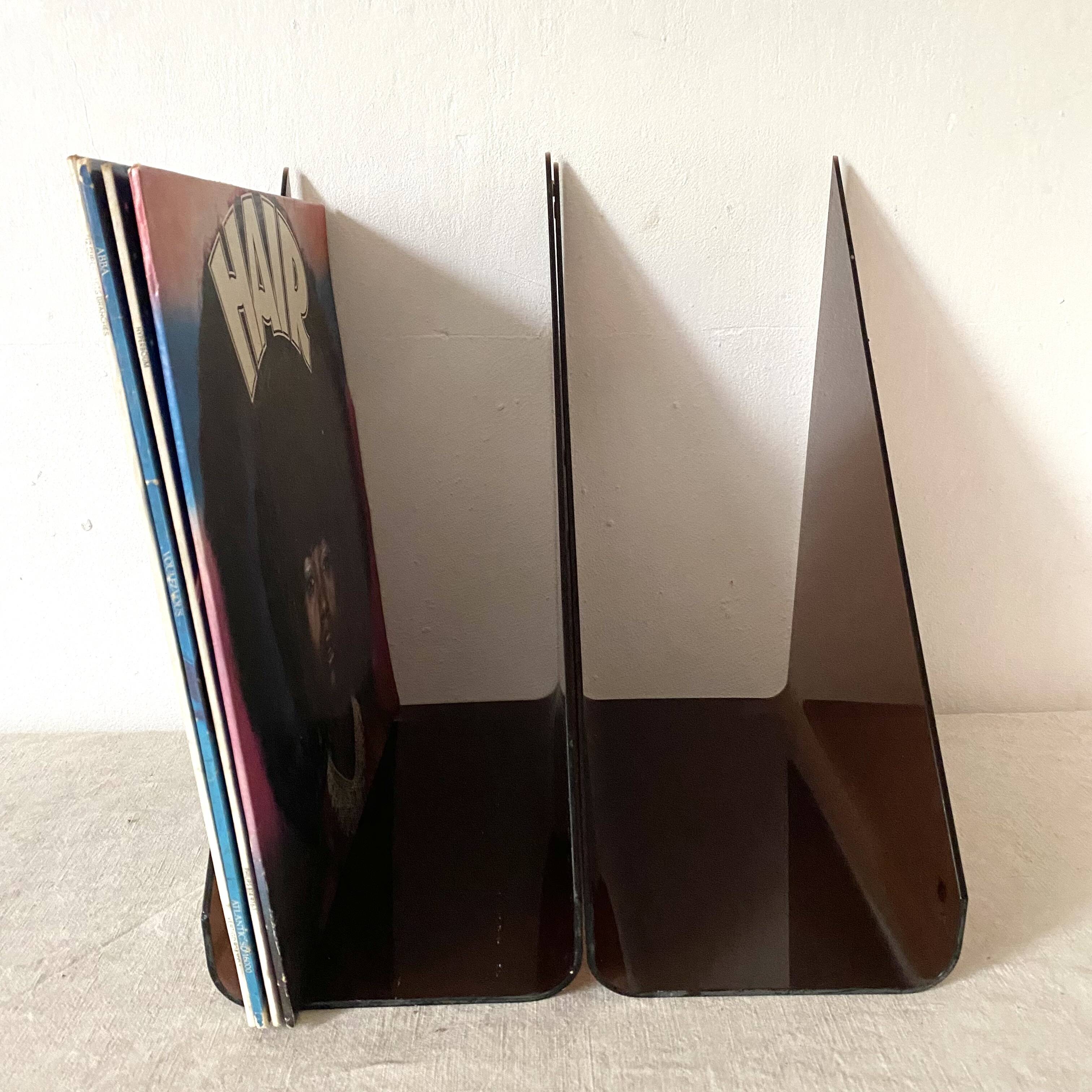 Vinyl range in smoked plexi, 70s