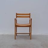 Fauteuil en orme massif, 1970
