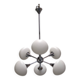 Space Age Sputnik chandelier with 6 lights, 50s-60s