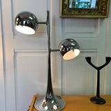 Chrome eyeball lamp