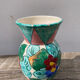 Monaco style ceramic flower vase 1950