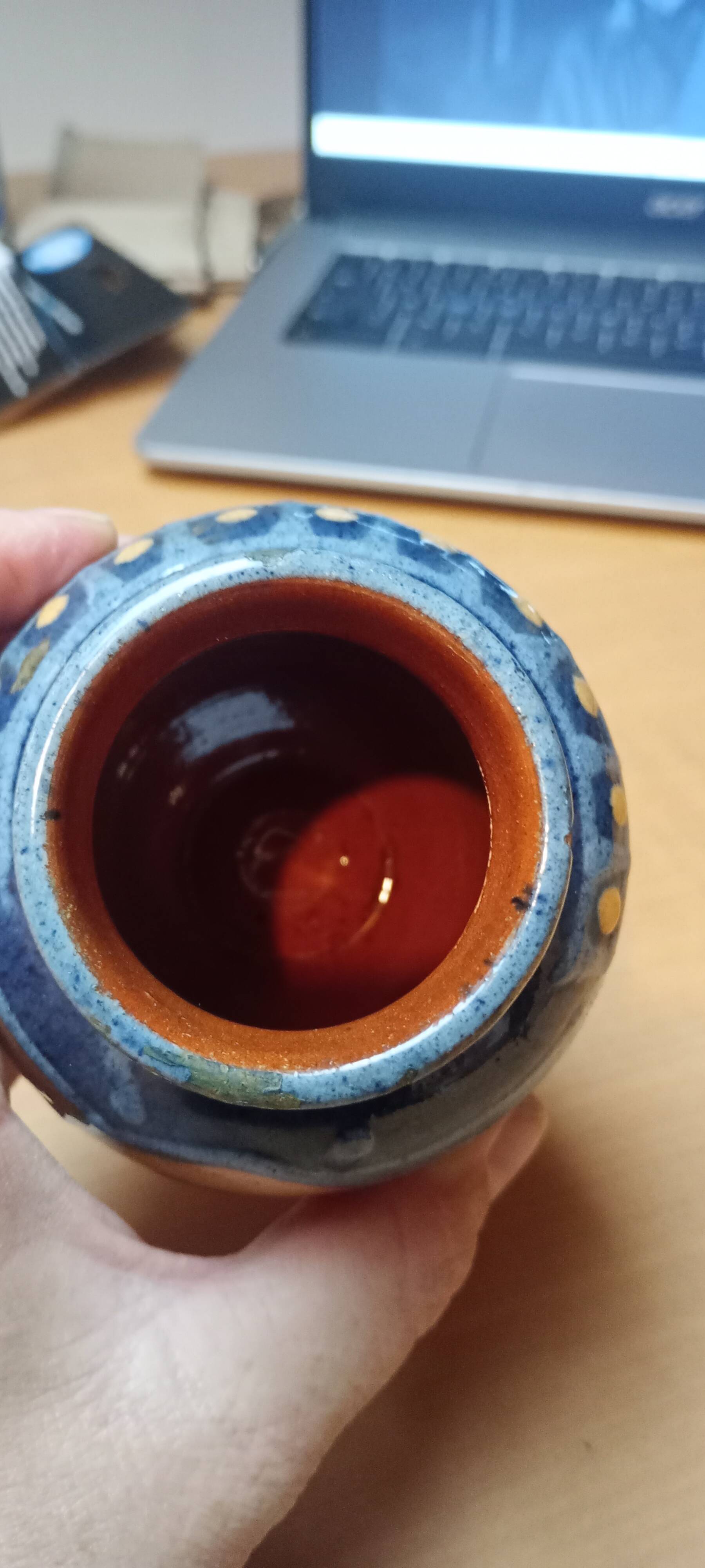 Petit vase par le céramiste Paul Jacquet