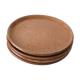 Salmon sandstone plates